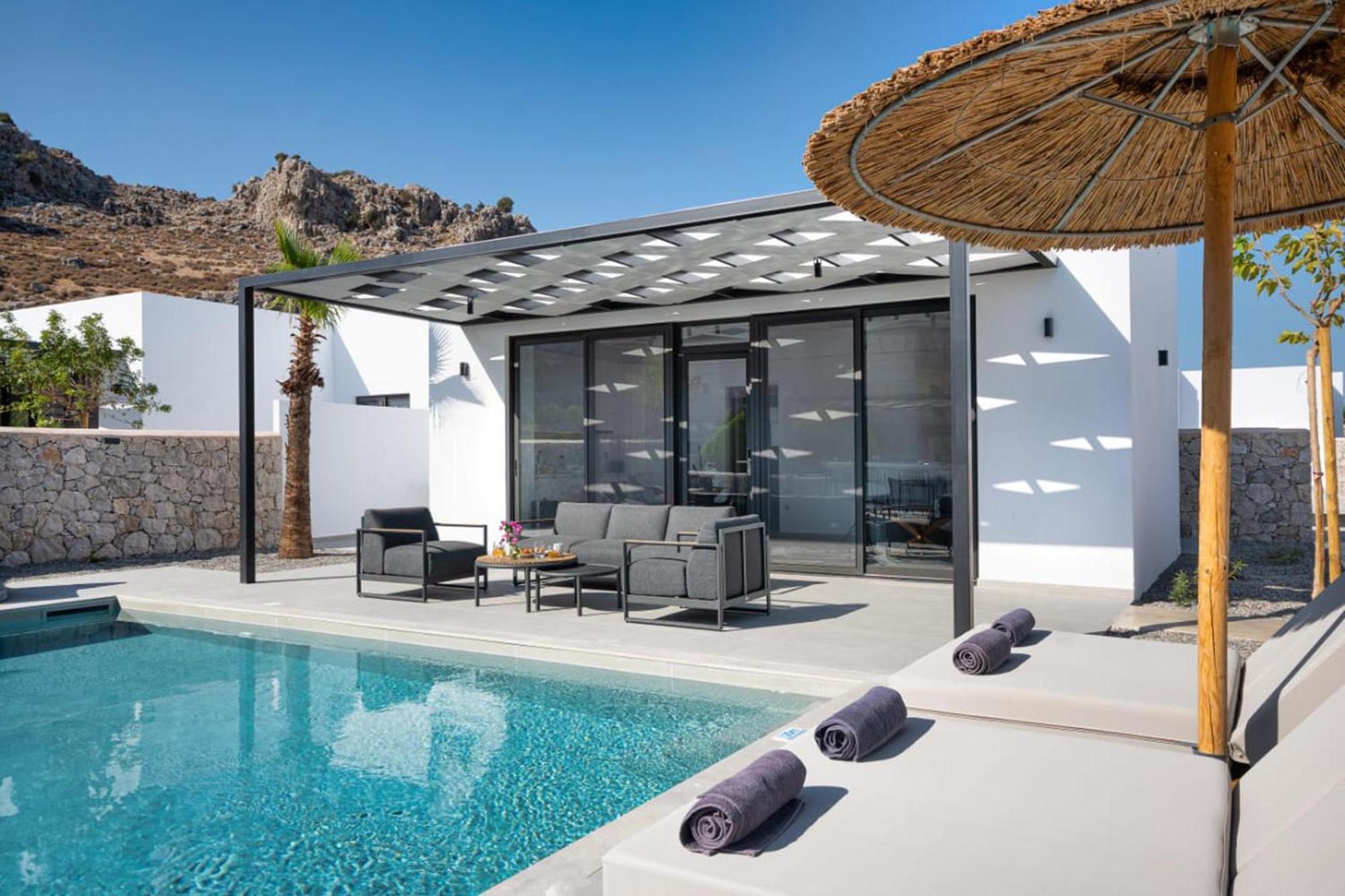 Zen Club Luxury Villas Kolymbia Exterior photo